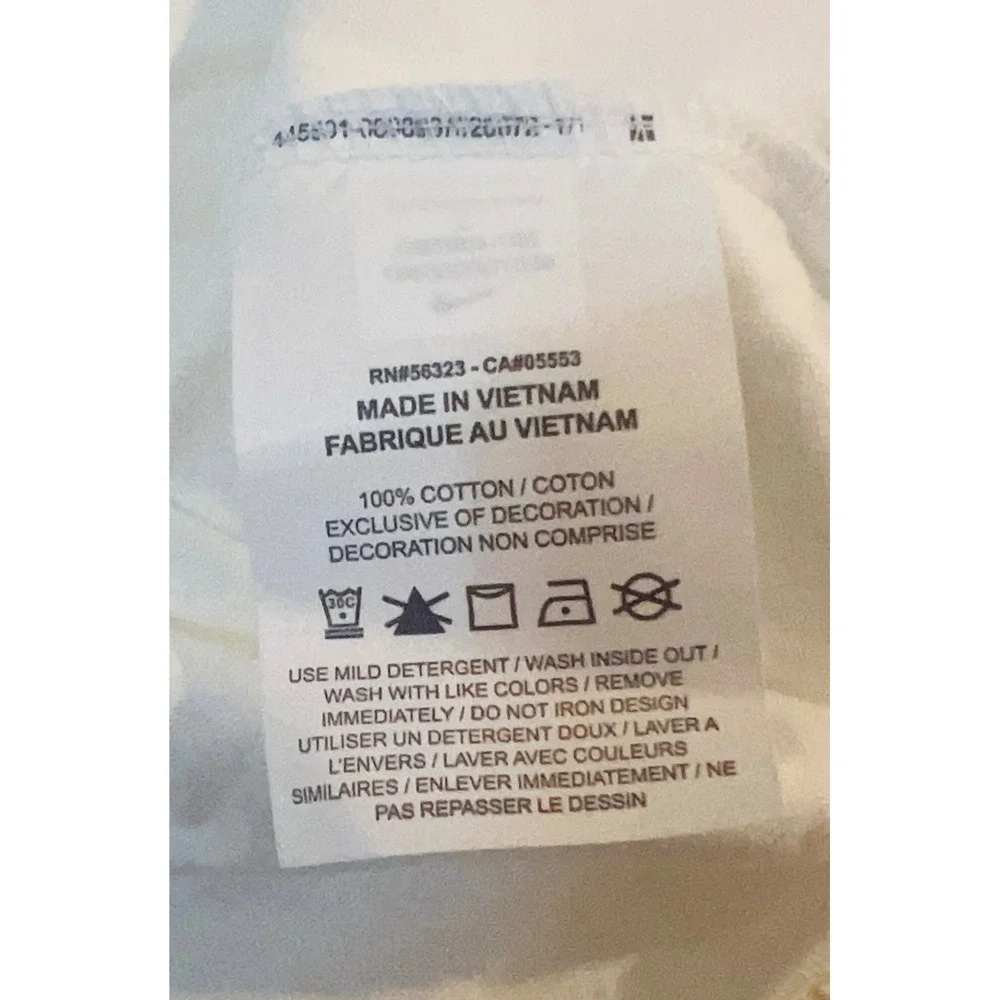 Nike Mens Basketball Funk Sequin Graphic T-Shirt White Large NWT